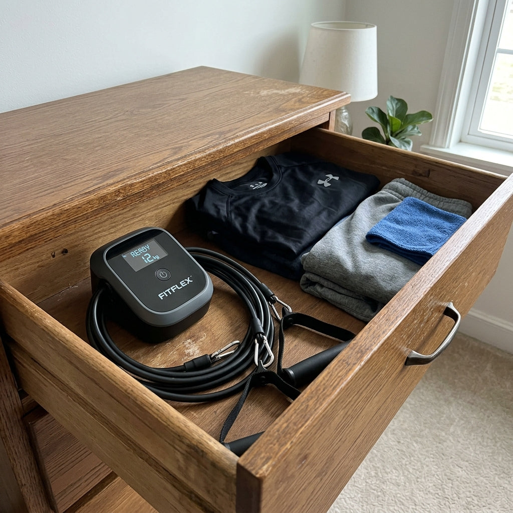 IronVX drawer storage setup