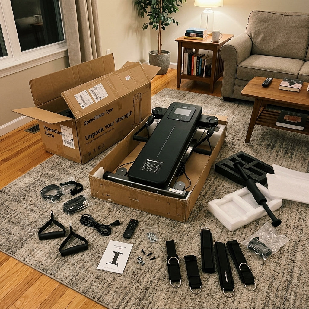 Everything unpacked from the box